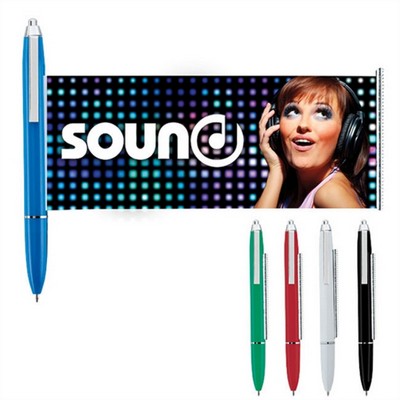 Retractable Banner Ballpoint Pen