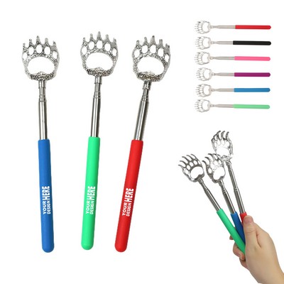 Extendable Telescopic Bear Claws Metal Back Scratcher