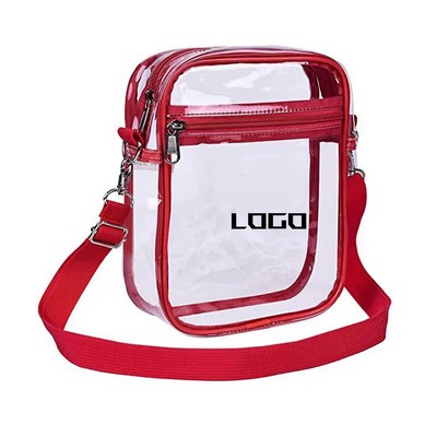 Clear PVC Shoulder Bag