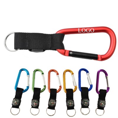 Carabiners with Compass