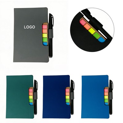 Leather Journal Notebook with Pen