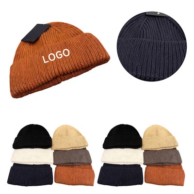 Embroidery Knitted Beanie