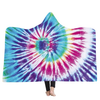 Sublimation Plush Cloak Blanket Full Color
