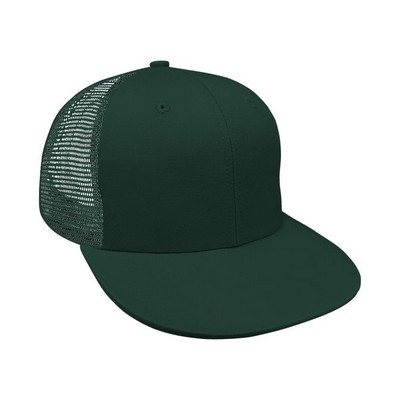 Solid Color Meshback Snapback Lowstyle Hat