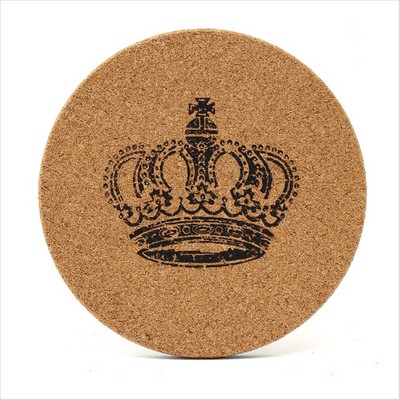 Absorbent Cork Wood Coaster
