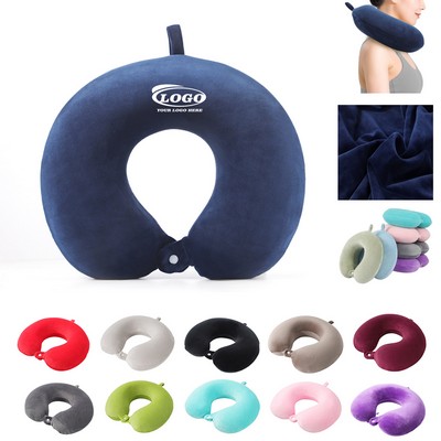 U-Shape Memory Foam Travel & Office Neck Pillow