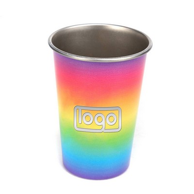 Rainbow Stainless Steel Cup
