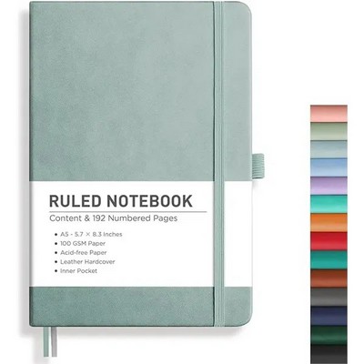 Leather A5 Journaling Notebook