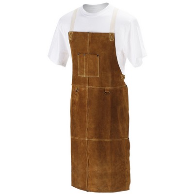 Black Stallion 42A SIDE SPLIT COWHIDE LEATHER 42" WELDING BIB APRON