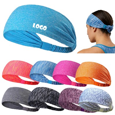 Breathable Fitness Headband for Yoga and Exercise