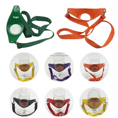 Neck Lanyard Wine Glass Holder