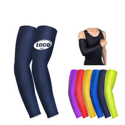 Cooling UV Sun Protection Sports Arm Sleeves