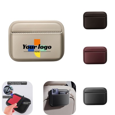 PU Leather Car Side Pocket Organizer
