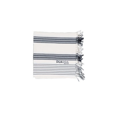 Ivory Shore Multi Stripe Peshtemal Towel