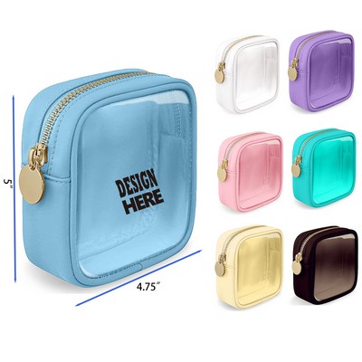 Mini Clear Travel Makeup Bag