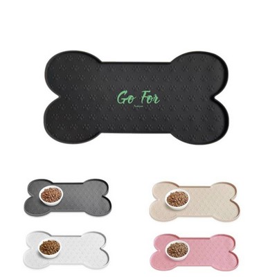 Dog Food Mat Anti-Slip Silicone