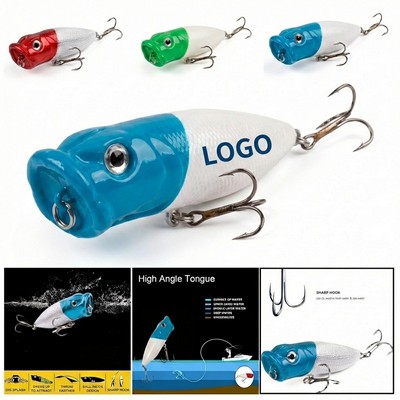 Topwater Popping Bass Fishing Lure
