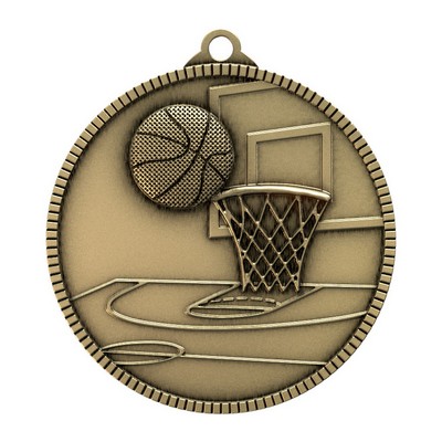 Antique Basketball Classic Legacy Medallion (2")