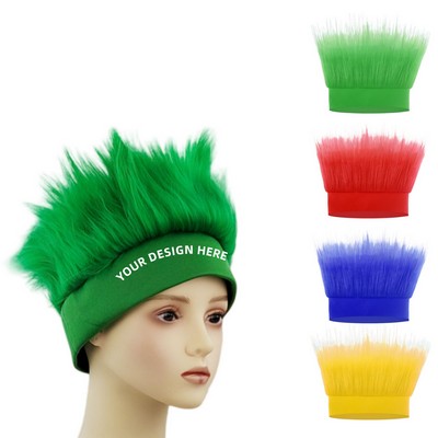Novelty Wig Sun Visor Headband