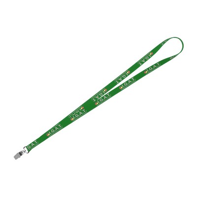 "LASALLE" 1/2" Import Air Ship Super Soft Polyester Multi-Color Sublimation Lanyard