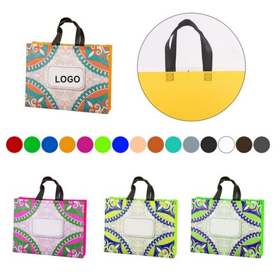 Glossy Coated Non-Woven Tote Bag