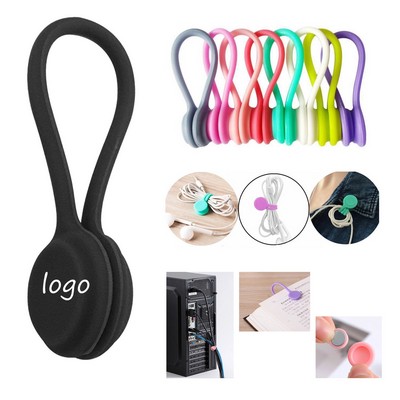 Magnetic Rope-Style Organizing Storage Belt For Tidying Up
