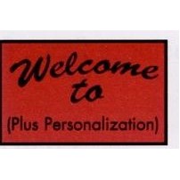 Olefin Devon Standard Design Indoor/Outdoor Carpet (Welcome To) (2'x3')