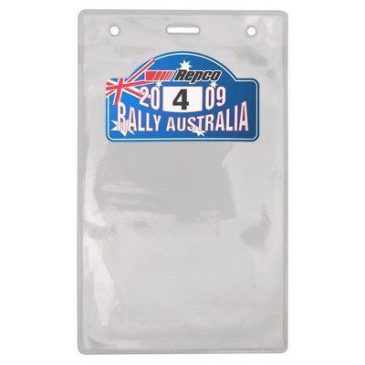 Vinyl Credential Holder