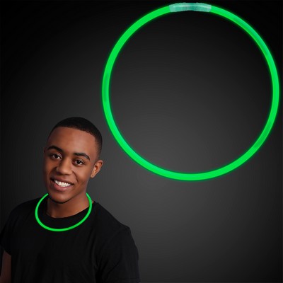 22" Green Glow Necklace - BLANK