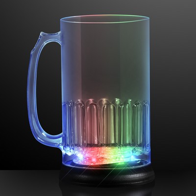 24 oz. Big Light Up Flashing Beer Mug - BLANK