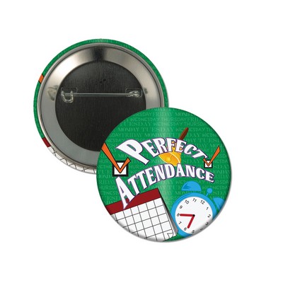 Perfect Attendance Button (2¼")