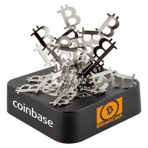 Bitcoin Magnetic Sculpture