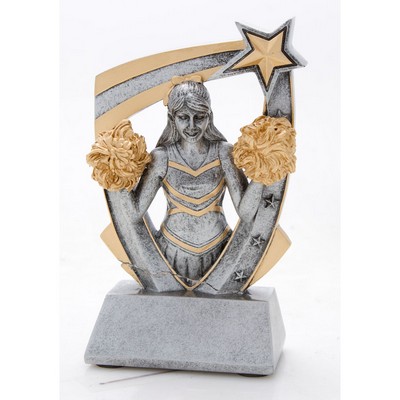 Cheer 3-D Star Resin - 6"