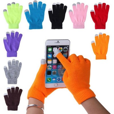 Knit Touchscreen Texting Gloves