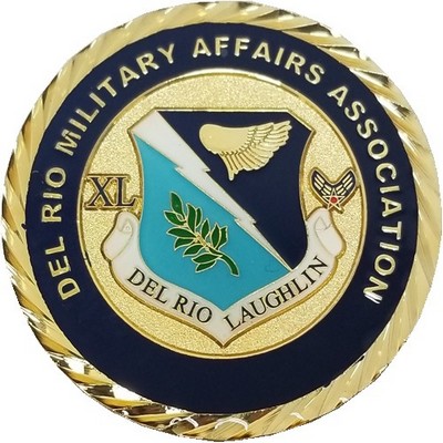 1.5 " 1 Side Color Challenge Coins