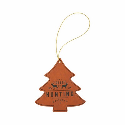 Rawhide Leatherette Tree Ornament