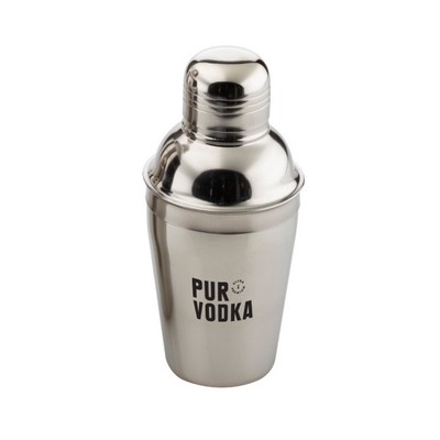 Three-Piece Stainless Steel Shaker - 8 oz.