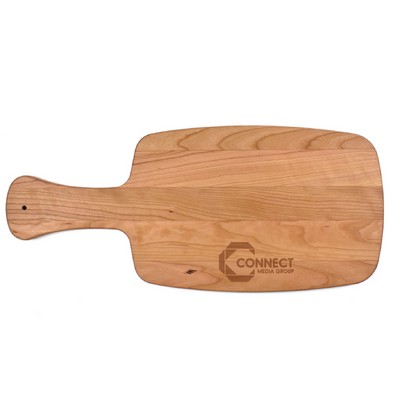 8" x 18 1/2" Cherry Paddle Cutting Board