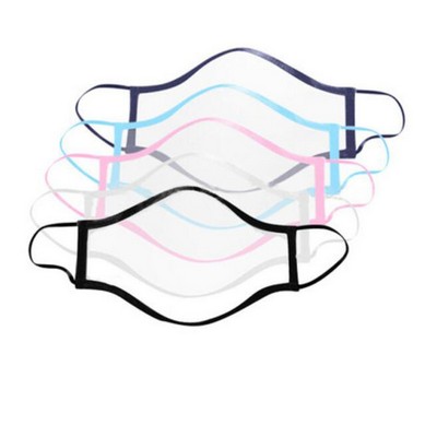 Fully Transparent Protective Face Mask