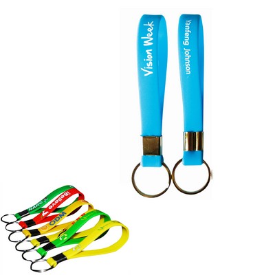 Silicone Bracelet Keychain