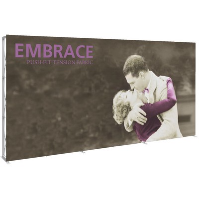 Embrace 15' Full Height Inline Display W/ Front Graphic
