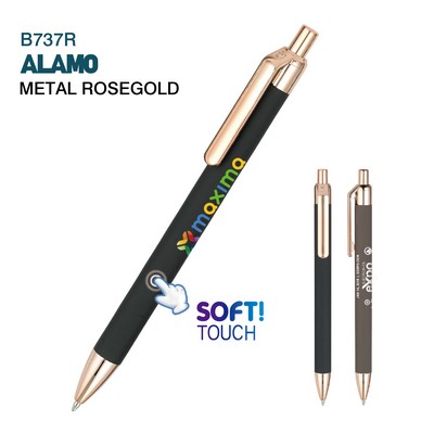 Alamo Metal Rose Gold Pen