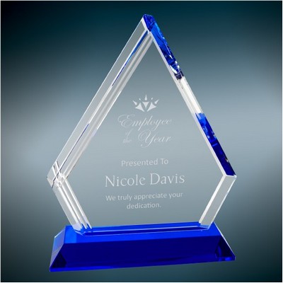 Master Diamond Crystal Award 7 3/4"H