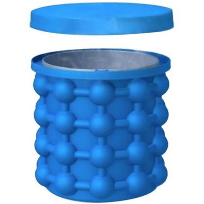 Large Silicone Ice Bucket Cube Maker