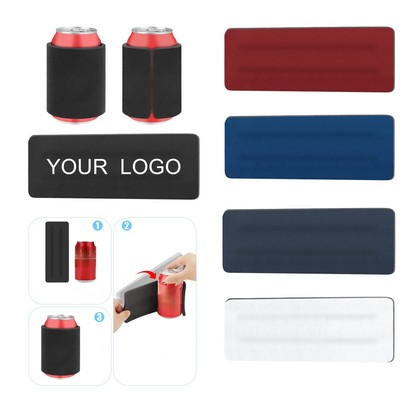 Premium Slap Wrap Neoprene Can Cooler Sleeve