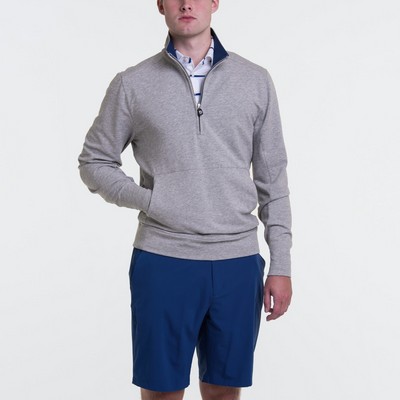 B. Draddy Men's Russel Quarter-Zip Pullover Sweatshirt