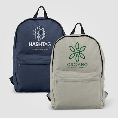 Glasgow - 300D RPET polyester Backpack - Silkscreen