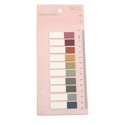 Writable and Repositionable Sticky Notes Tab