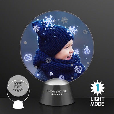 Animated LED Snowflakes Picture Frame - Domestic Print