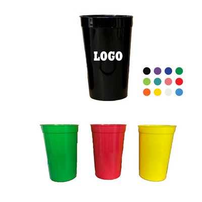 16oz. Custom Smooth Stadium Cups
